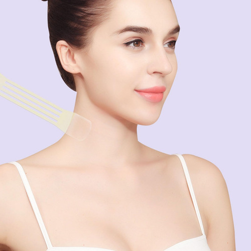 Cinta Para Levantar El Cuello Y La Cara, Pegatinas