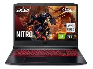 Notebook Acer Nitro 5 I5 10300h 3050 Rtx 8gb 256gb Ssd 144hz