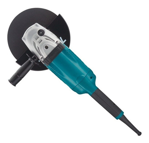 Amoladora angular Makita Ga9020 de 9 pulgadas, 2200 W, color turquesa, voltaje 220 V - 240 V