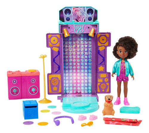 Set De Juguete Mattel Karmas World Con Muñeca Y Accesorios