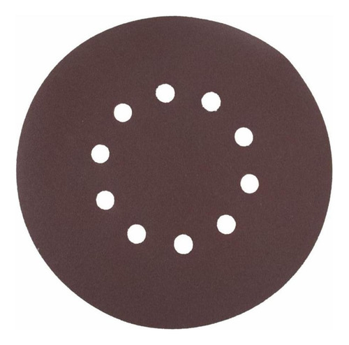 Disco De Lixa Gr240 10 Furos 225mm 10 Unidades 15312.4 Lynus