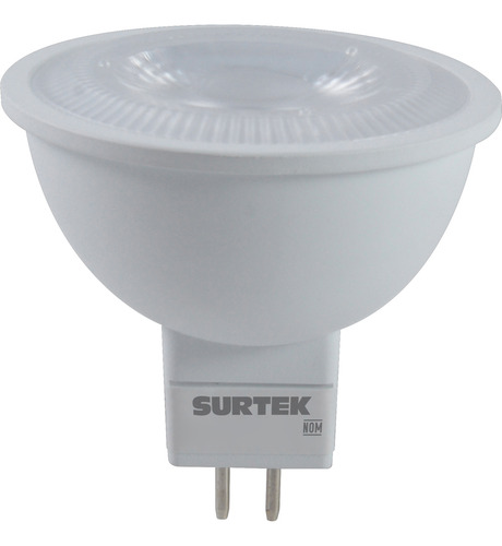 Foco Led Mr16 4.5w Luz Cálida Base Gu5.3 Surtek