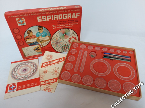 Espirograf Estrela Original - Anos 70 - Muito Bom (1 A)