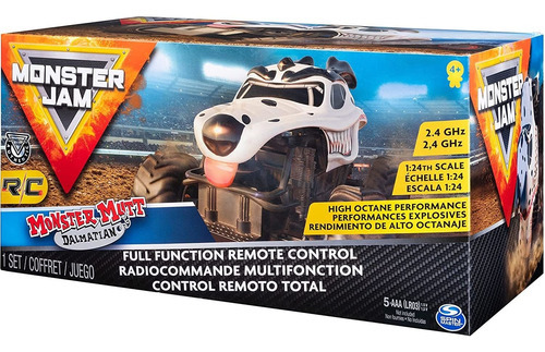 Carro A Control Remoto Monster Jam escala 1:24, Megalodon Azul claro Spin Master 3+ Carro A Control Remoto Monster Jam escala 1:24, Megalodon Azul claro Spin Master 3+ Carro A Control Remoto Monster J