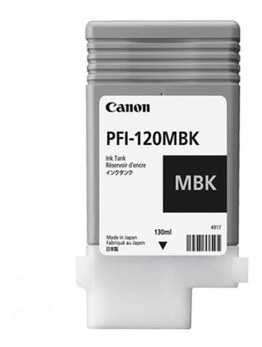 Cartucho Canon Pfi-120 Negro, 130ml 2885c001aa /vc
