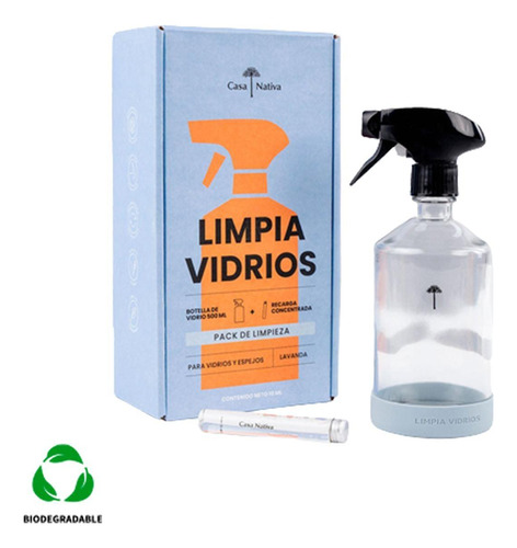 Kit Inicial Limpiavidrios - Casa Nativa