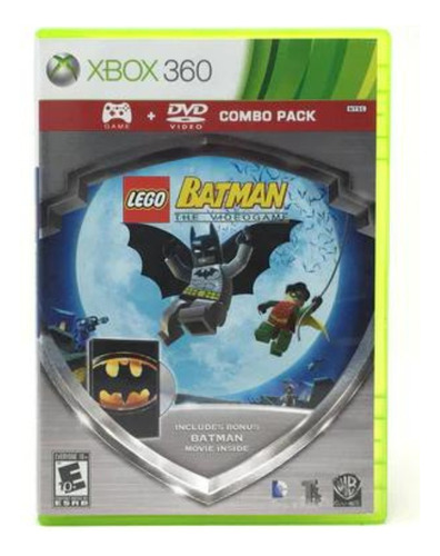 Lego Batman The Videogame With Movie Pack Xbox 360