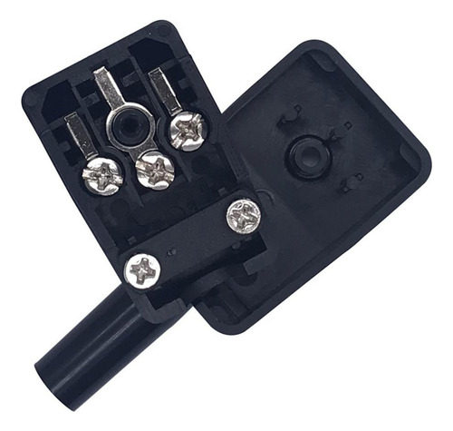 Conector De Enchufe Del Tomorriente De Ca De Ángulo Iec320