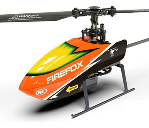 C129 4ch 6 Axis Flybarless Rc Helicóptero Con Control