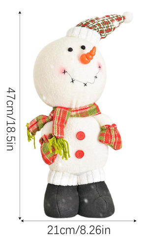 Muñeco De Nieve Relleno De Navidad Muñeco De Nieve De Peluch