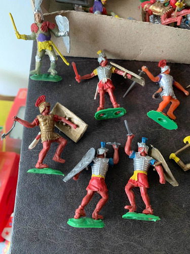 Soldaditos De Plástico Antiguos Ind Argentina El Huinca 60s