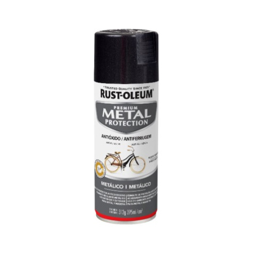 Aerosol Rust Oleum Protec.oxid Metalico Negro Noche 312gr