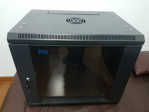 Imagen 7 de 7 de Rack De Red Mural 9u Unidades 19 Pulgadas 450mm Prof Prosoft
