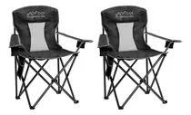 Comprar 2 Sillas Plegables Plegables Para Campamento Silla Negro