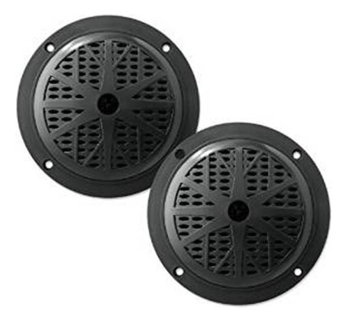 Pyle Plmr51b Dual 5.25 '' Impermeable Altavoces Marinos, De 