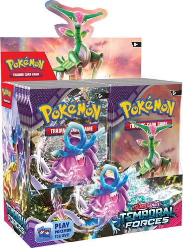 Pokemon Tcg Temporal Forces Booster Box Display Inglés