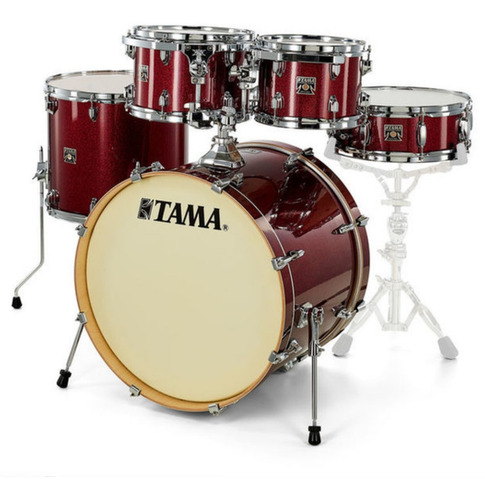 Bateria Tama Superstar Classic 22 Vermelha Ck52ks Drp