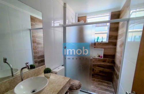 Imagem 4 de 14 de Apartamento Com 2 Dormitórios À Venda, 63 M² Por R$ 300.000,00 - Campo Grande - Santos/sp - Ap8054