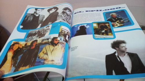 Revista Historia Del Rock Maná Cafe Tacuba Fobia Enanitos T (Usado)