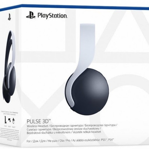 Audífonos Inalámbricos Pulse 3d Ps5/ps4/windows/mac Color Blanco/Negro