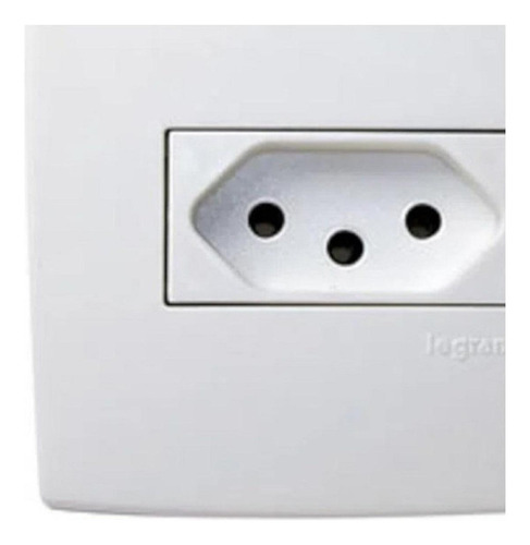 Kit 3 Interruptor Simples +1 Tomada 3p 10a Branca Mec-tronic