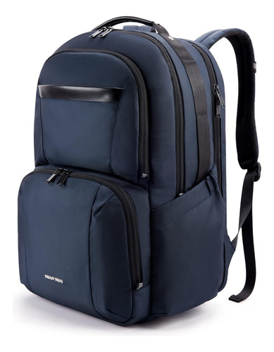 Mochila De Viaje Light Flight Impermeable Azul