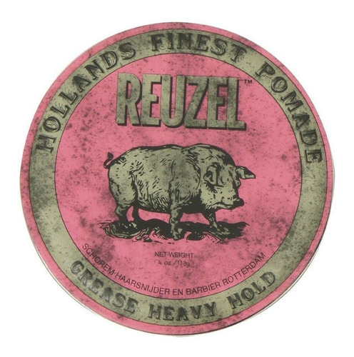 Pink Pomade 'heavy Hold' 4oz -reuzel