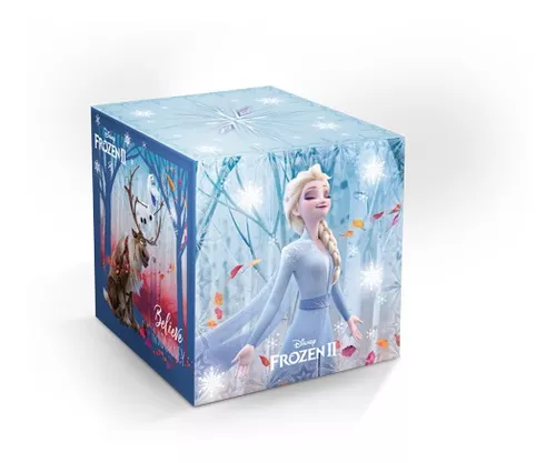 Caixa Cubo Festa Frozen ll - 3 unidades - Regina