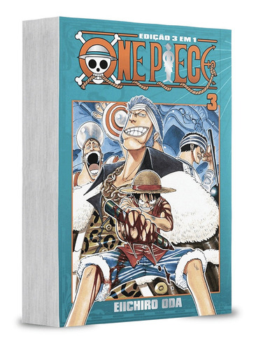 Mangá - One Piece 3 Em 1 - 03 Novo/lacrado
