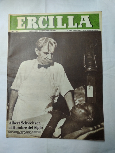 Revista Ercilla N° 1581 8 De Septiembre De 1965 Guerra Fria