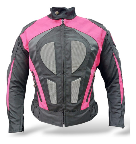 Chaquetas De Protección Para Dama Motociclistas, En Lona. 