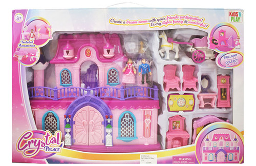 Castillo De Princesa Con Accesorios Y Carruaje Cta