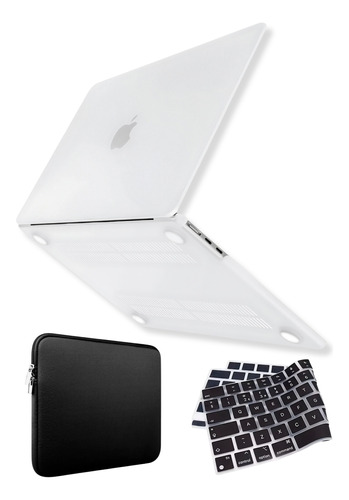 Kit Case Macbook Air Ou Pro + Neoprene + Película Teclado