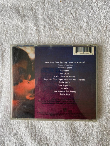 Cd Don Juan De Marco Original Soundtrack (Usado)
