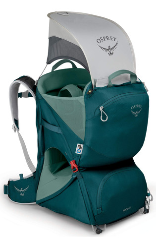 Osprey Poco Lt Mochila Ligera Para Ninos, Color Verde Azulad