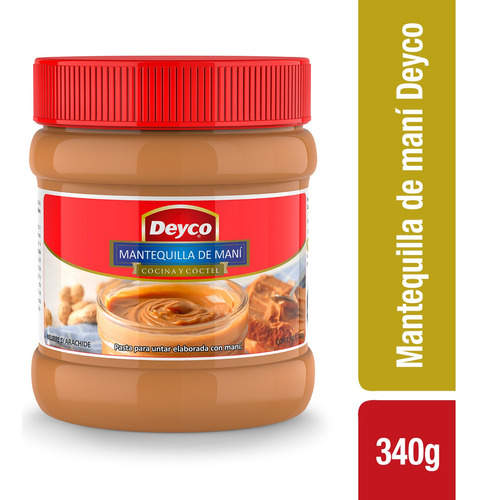 Mantequilla De Mani Deyco 340g