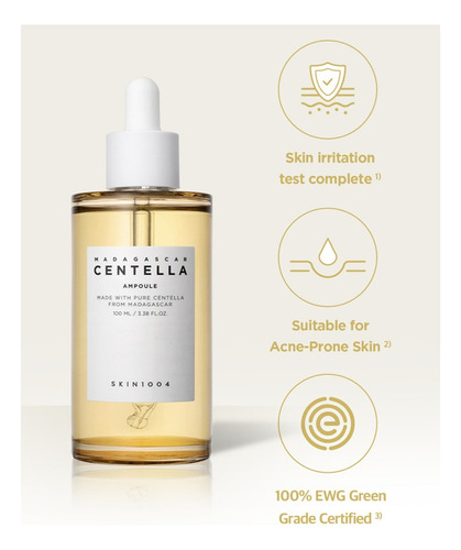 Sérum Centella De Madagascar Ampola Centella Asiática 30ml Todo Tipo De Piel Día/noche