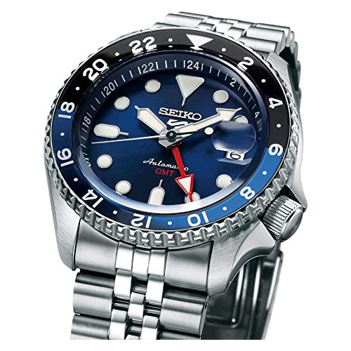 Seiko Ssk003 5 Reloj Deportivo Hombre Plata-tone Cymny