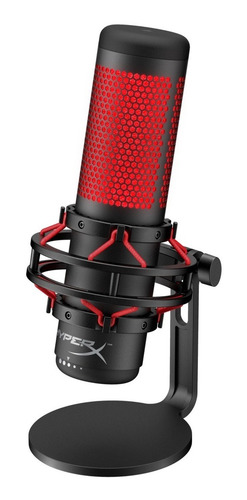 Imagen 1 de 9 de Micrófono Hyperx Quadcast Condensador Luz Led Pc Streaming