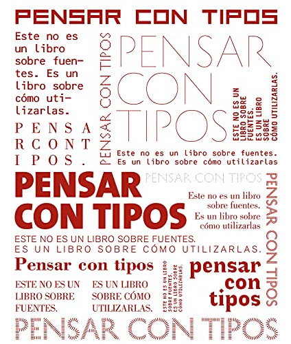 Libro Pensar Con Tipos De Ellen Lupton