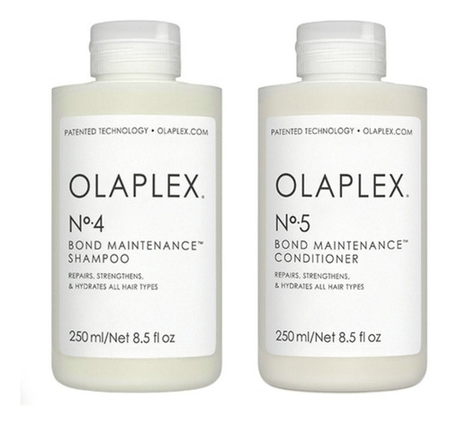 Shampo No.4+acondicionador No.5 Olaplex Kit Mantenimiento 