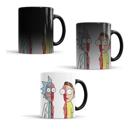 Taza Rick And Morty - Mágica Termosensible