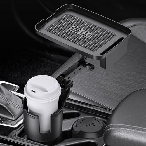 Adaptador Expansor De Vasos Para Coche 2 En 1 Con Base Ajust