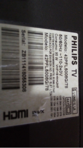 Alto Falante Tv Philips 42pfl5008-78 Par