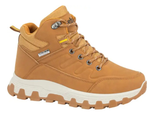 Bota Urbana Kebo Color Camel Para Dama Antiderrapante 