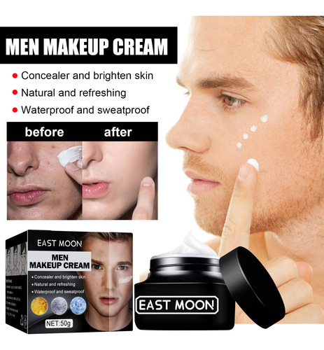Crema Lisa Para Hombre V, Corrector, Marcas Y Defectos Cután