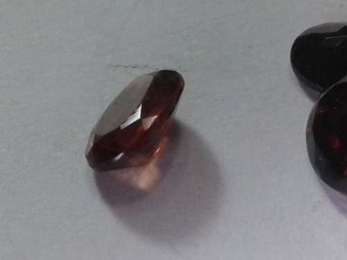 86 Se Vende Piedras Facetadas De Granate Originales Pequeña