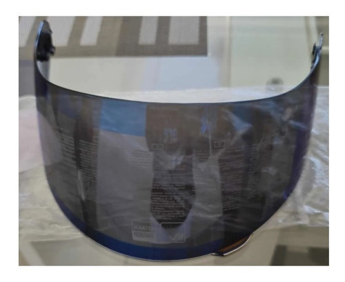 Imagen 3 de 4 de Mica P/casco Agv K3 Gt2 Sv Humo Y Tornazul