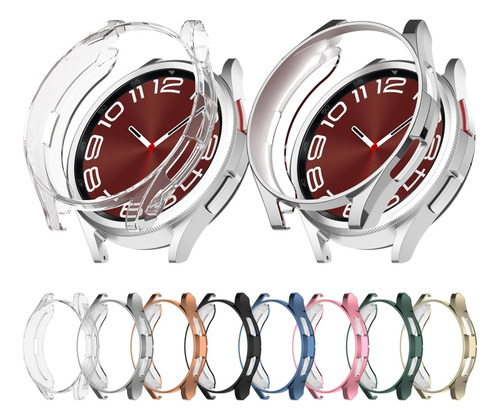 Funda De Reloj De Tpu Azul Para Samsung Galaxy Watch6 Classi