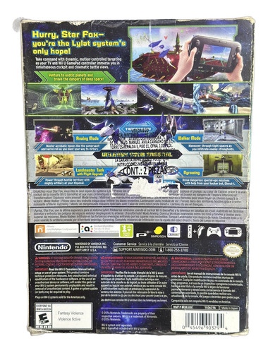 Star Fox Zero Wiiu Nuevo Sellado (Usado)